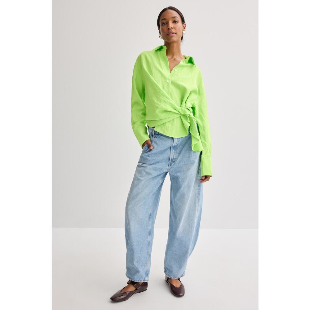 JW Anderson Draped Twisted Shirt - US Size 6/UK Size 10